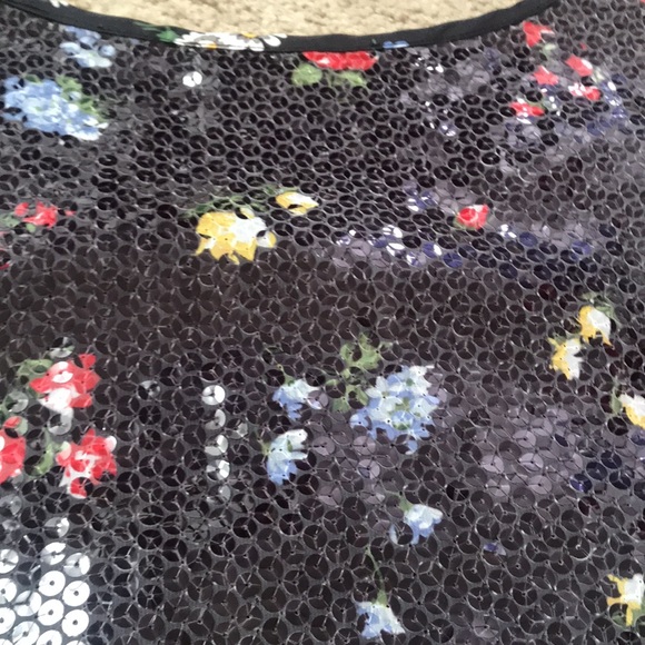 🌸NEW🌸 Love Moschino Vintage Rare Flower Sequin Top - Picture 12 of 16